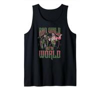 Disney Villains Group Neon Bad Girls Rule The World Poster Tank Top