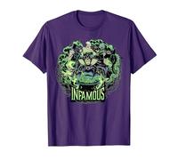 Disney Villains Infamous Evil Group T-Shirt, Herren, Violett, XL