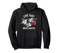 Disney Villains Live Fast, Drive Faster With Cruella De Vil Pullover Hoodie