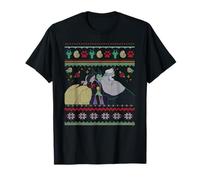 Disney Villains Maleficent Ursula Cruella Christmas Sweater T-Shirt