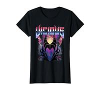 Disney Villains Maleficent Vicious Rock Portrait T-Shirt, Damen, Schwarz, XXL