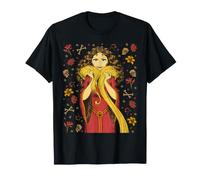 Disney Villains Mother Gothel Vintage Art Style Collage T-Shirt