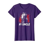 Disney Villains Scar #1 Uncle Poster T-Shirt, Damen, Violett, XS
