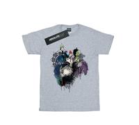 Disney - "Villains Sketch" T-Shirt für Damen (Grau) L