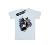 Disney - "Villains Sketch" T-Shirt für Damen (Weiß) L