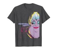 Disney Villains the Little Mermaid Ursula Totally Fabulous T-Shirt, Herren, Anthrazit Meliert, XL