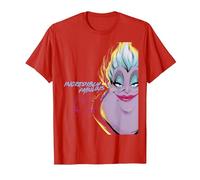 Disney Villains the Little Mermaid Ursula Totally Fabulous T-Shirt, Herren, Rot, 3XL