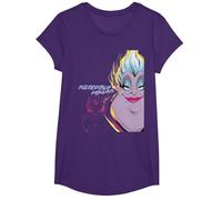 Disney Villains the Little Mermaid Ursula Totally Fabulous T-Shirt, Mädchen, Violett, L