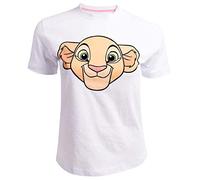 Disney Weiß The Lion King Nala Damen T-Shirt (Medium, Weiß)