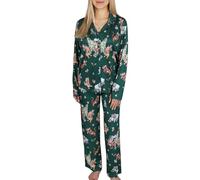 Disney Winnie Puuh Damen, Weihnachtspyjama, ZWEITEILIG mit Hemd und Langer Hose, als Geschenk (DE/NL/SE/PL, Alphanumerisch, S, Regular, Regular, Disney)