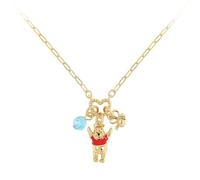 Disney Winnie Puuh Halskette, vergoldet, Honigtopf