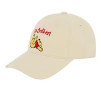 Disney Winnie Puuh Papa Mütze, verstellbare Baseballkappe aus Baumwolle mit gebogener Krempe, Khaki, Einheitsgröße