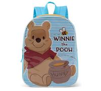 Disney Winnie Puuh Rucksack für Kinder - niedlicher und langlebiger Kinderrucksack für Mädchen mit gepolsterten Trägern und Reißverschlussfach - ideale Kleinkind-Büchertasche für Schule und Reisen