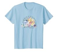 Disney Winnie The Pooh And Friends Floral Portrait T-Shirt, Kinder, Himmelblau, 98
