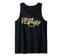 Disney Winnie the Pooh & Friends Script Logo Family Trip Tank Top