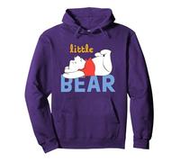 Disney Winnie the Pooh Little Bear Pooh Stretch Pullover Hoodie, Unisex für Erwachsene, Violett, L