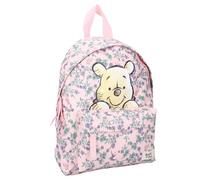 Disney WINNIE THE POOH Made For Fun - Rucksack für Mädchen Schule Kindergarten - Farbe Rosa - Maße 31 x 22 x 9 cm