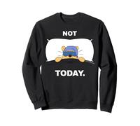Disney Winnie the Pooh "Not Today" Funny Staying in Bed Sweatshirt