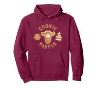 Disney Winnie the Pooh Tigger Gingerbread Cookie Taster Pullover Hoodie, Unisex für Erwachsene, Kastanienbraun, XL