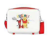Disney Winnie The Pooh 2 Nececer anpassbar, Weiß, 29 x 21 x 15 cm, starr, ABS, 9,14 l, 0,8 kg, weiß, Talla única, Anpassbar