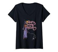 Disney Wish Asha & Star Magic In Every Wish Celestial Duo T-Shirt mit V-Ausschnitt
