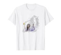 Disney Wish Asha & Star Magical Watercolor Wish Portrait T-Shirt
