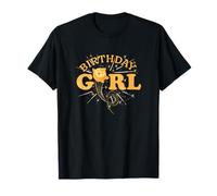 Disney Wish Birthday Girl Golden Star Magical Vintage Logo T-Shirt