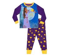 Disney Wish Schlafanzug | Wish Pyjama Für Mädchen | Schlafanzug Baumwolle | Lila 110