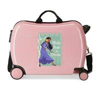 Disney Wishes Come True Kinderkoffer, Rosa, 50 x 38 x 20 cm, starr, ABS, Seitenkombinationsverschluss, 34 l, 1,8 kg, 2 Räder, Handgepäck, Rosa, Talla única, kinderkoffer