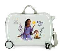 Disney Wishes Come True Kinderkoffer, Rosa, 50 x 38 x 20 cm, starr, ABS, Seitenkombinationsverschluss, 34 l, 1,8 kg, 2 Räder, Handgepäck, Rosa, Talla única, kinderkoffer