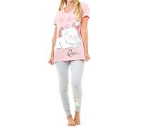 Disney Womens Aristocats Pyjamas Pink Size XX-Large