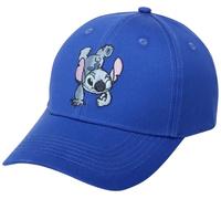 Disney Women's Baseball Cap Lilo & Stitch Curved Brim Snap-Back Hat, Lilo Blue