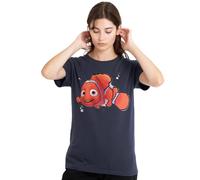 Disney Women's Finding Nemo Ocean Ladies, Deep Navy T-Shirt, XL