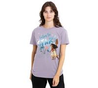 Disney Women's Moana Follow The Stars Ladies, Lavendar T-Shirt, M