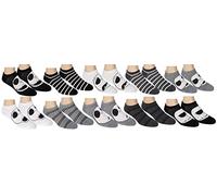 Disney Womens Nightmare Before Christmas No Show Ankle Socks 10 Pair Pack White/Black/Grey