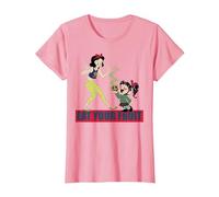Disney Wreck It Ralph 2 Comfy Princess Snow White T-Shirt T-Shirt, Damen, Rosa, L
