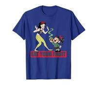 Disney Wreck It Ralph 2 Comfy Princess Snow White T-Shirt T-Shirt, Herren, Königsblau, M