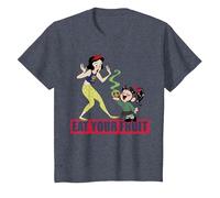 Disney Wreck It Ralph 2 Comfy Princess Snow White T-Shirt T-Shirt, Kinder, Blau Meliert, 152