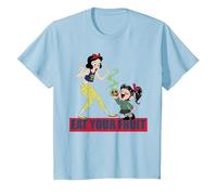 Disney Wreck It Ralph 2 Comfy Princess Snow White T-Shirt T-Shirt, Kinder, Himmelblau, 116