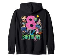 Disney Zootopia 2 8th Birthday Kids' Eighth Birthday Party Kapuzenjacke