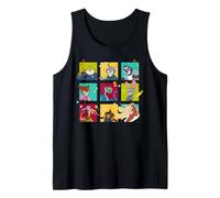 Disney Zootopia 2 Illustrated Characters Grid Tank Top