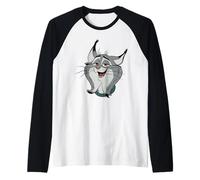 Disney Zootopia 2 Pawbert Lynx Big Face Halloween Costume Raglan