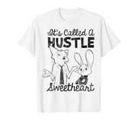 Disney Zootopia Nick & Judy It's Called A Hustle Sweetheart T-Shirt