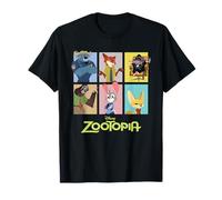 Disney Zootropolis Characters Grid T-Shirt