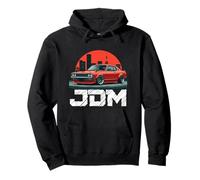 Distress JDM Legend Drift Race Red Car Tokyo Skyline Geschenke Pullover Hoodie