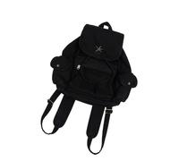 Distressed Jeans Rucksack Multi Compartment Design Practical Backpack Ergonomic Carry Bag Fashion Book Bag for Women Spacious Work Backpack for Women