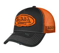 Distressed Urban Trucker Cap by Von Dutch schwarz One Size