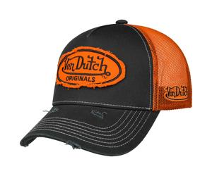 Distressed Urban Trucker Cap by Von Dutch schwarz One Size