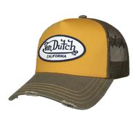 Distressed XX Trucker Cap by Von Dutch khaki One Size