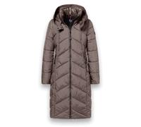 District Winter-Steppmantel Arosa (wasserabweisend) braun Damen, Größe 38